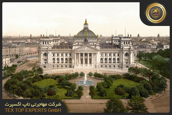 رایشتاگ برلین در سال 1900